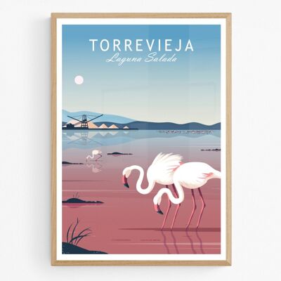 Poster Torrevieja, Costa Blanca, Spanje