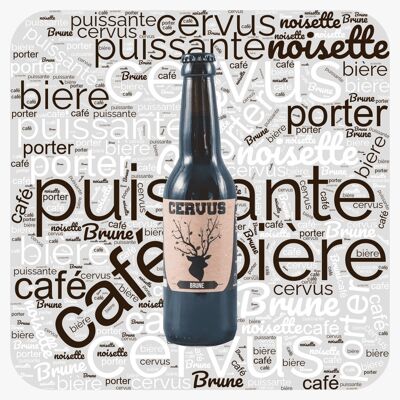 Cervus Brune 33cl Bière artisanale BIO