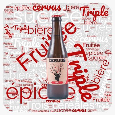 Cervus Triple 33cl Organic craft beer