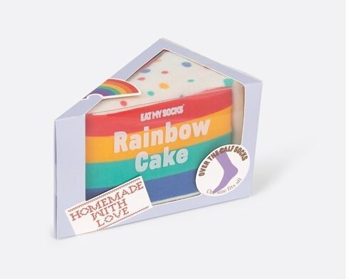 Socks, Rainbow Cake