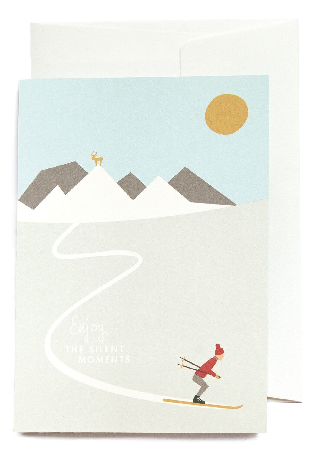 Greeting card - Enjoy silent moments