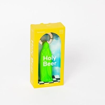 Holy Beer bottle opener, Green