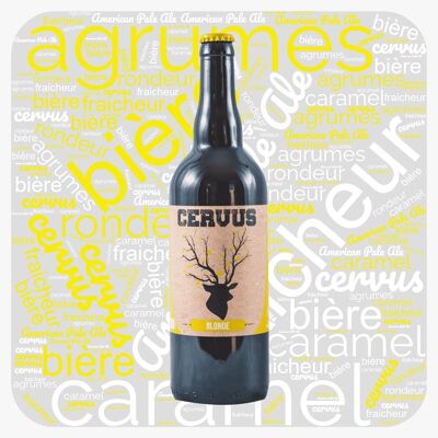 Cervus Blonde 75cl Organic craft beer