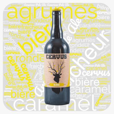 Cervus Blonde 75cl Cerveza artesana ecologica