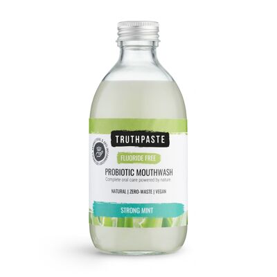 Strong Mint Probiotic Mouthwash (Fluoride Free)