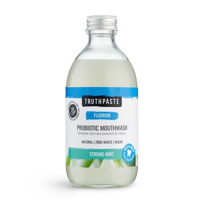 Strong Mint Probiotic Mouthwash (with fluoride)