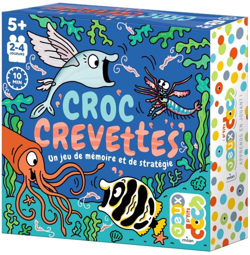 NOUVEAUTÉ - Jeu - Croc crevettes - Collection « Mes Jeux P'tits docs »