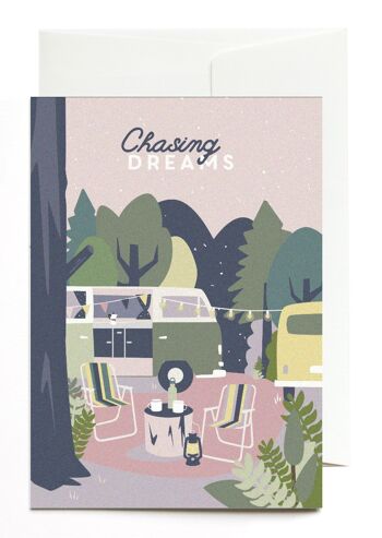 Carte de voeux - Chasing Dreams