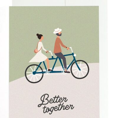 Greeting card - Better together