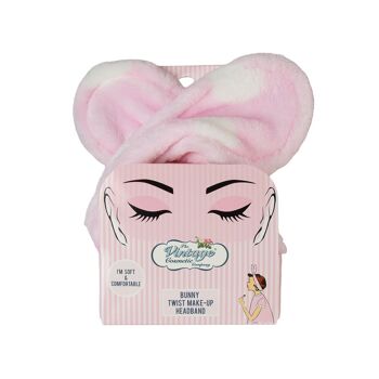 Bandeau de maquillage Baby Bunny Twist Rose 2