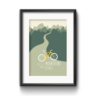 Print - mountain bike