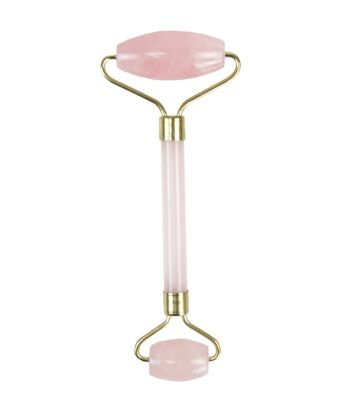 Rouleau facial en quartz rose 2