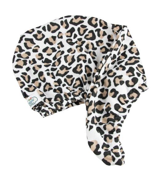 Hair Turban Leopard Print