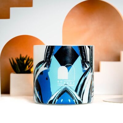 SOUS LA VAGUE 700g candle, Tiare Flower fragrance, CARAÏBE Collection, BOPAZZ X Etienne Jeanson