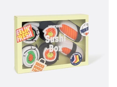 Socks, Sushi Box, 3