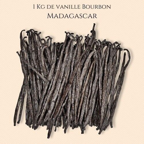 Vanille Bourbon de Madagascar Gourmet 1Kg