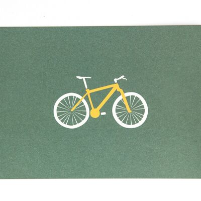 Postkarte - Mountainbike