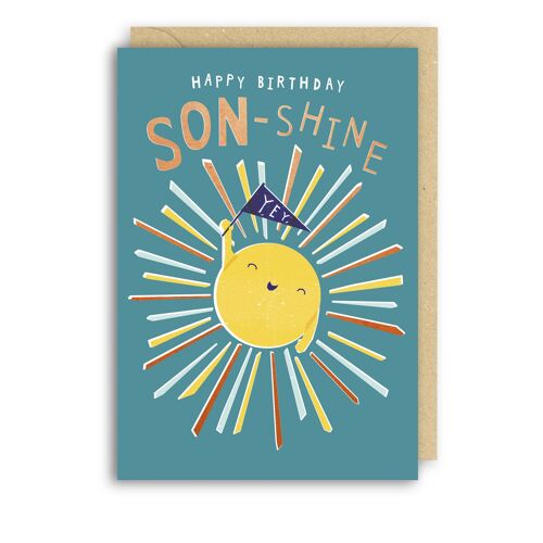 SON-SHINE Birthday Card