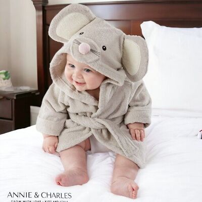 Annie & Charles® baby bathrobe