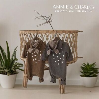 Mono de bebé Bambi de Annie & Charles®