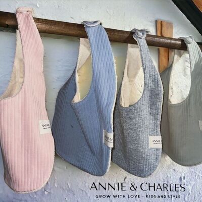 Annie & Charles® cotton bib