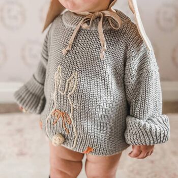 Pull en maille Annie & Charles® BUNNY 2