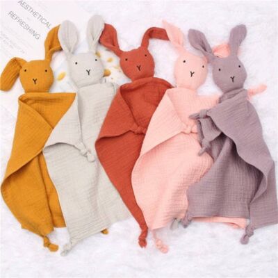 Annie & Charles® bunny comforter made from organic cotton