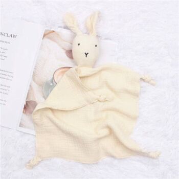 Doudou lapin Annie & Charles® en coton biologique 4