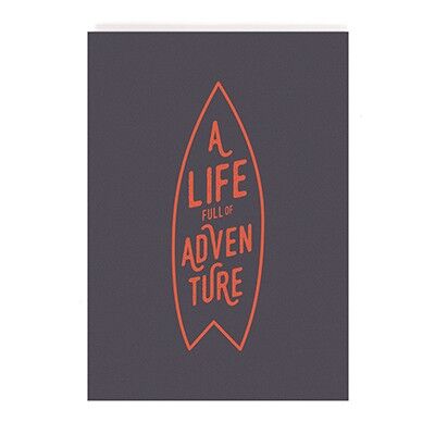 Postkarte - Life full of Adventures