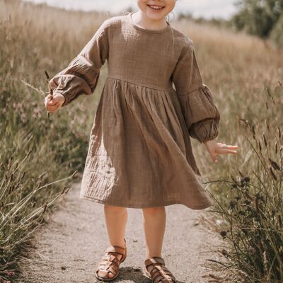 Annie & Charles® Organic Cotton Muslin Dress NOAH