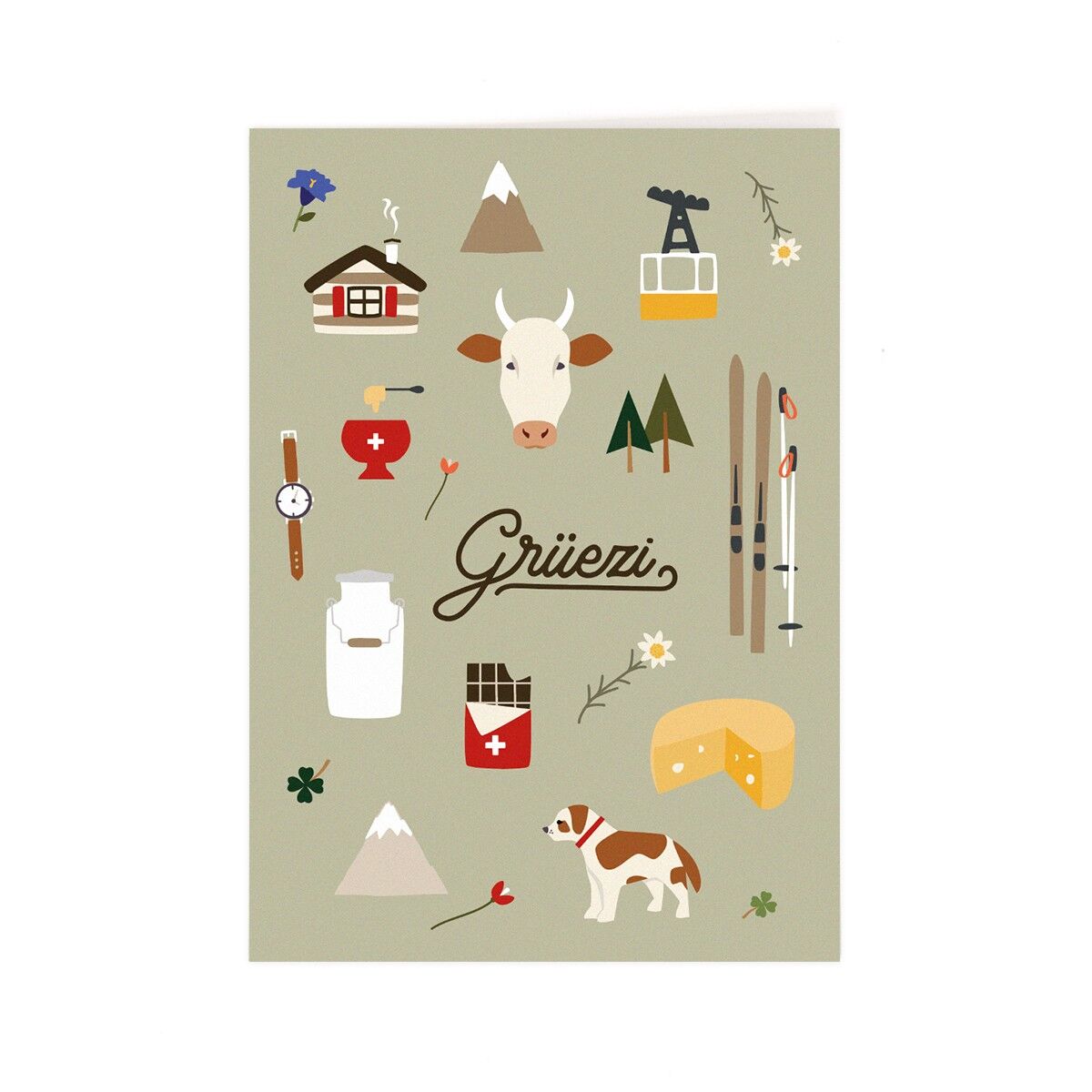 Cartolina - Grüezi