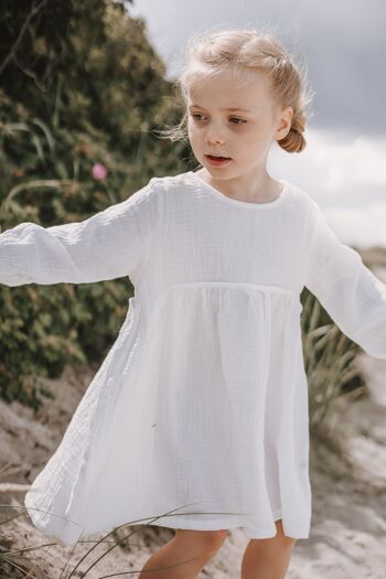 Annie & Charles® Robe en Mousseline Bio (Longue) SOFIE 4