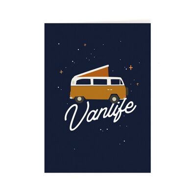 Postkarte - Vanlife