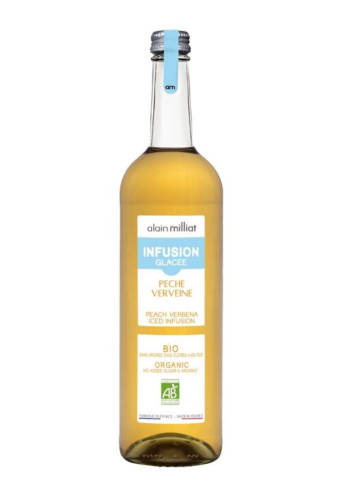 Infusion glacée BIO Pêche Verveine 75cl