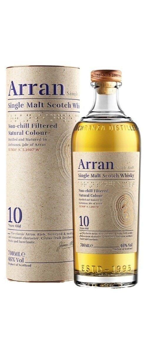 Whisky Arran Single Malt 10 Ans