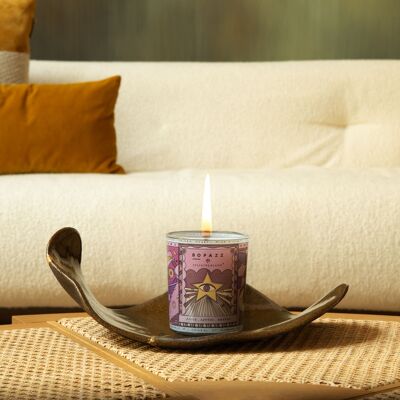 Candle L'ESPRIT 350g, Fig Sandalwood scent, CHAKRA Collection, BOPAZZ X Juliainlaland