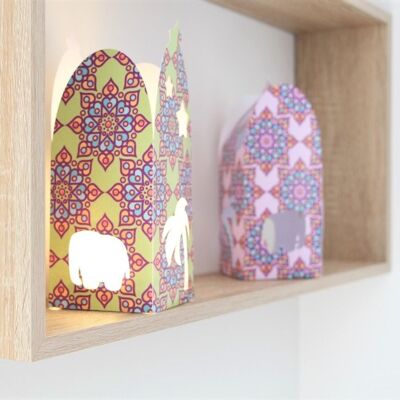 One Thousand and One Nights tealight holder - Children's nomadic night light