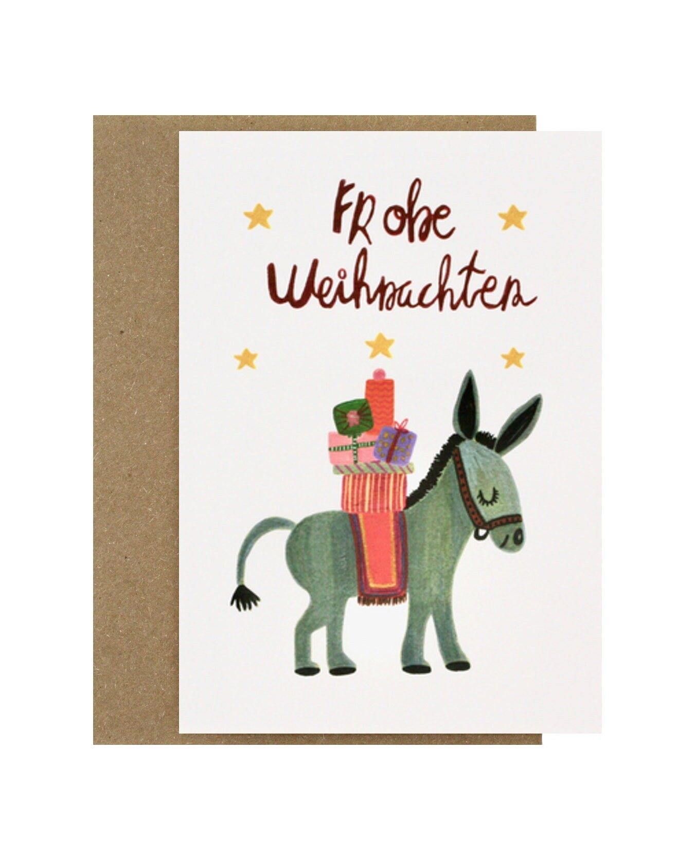 donkey | christmas card