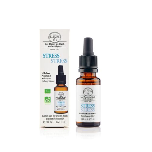 Elixirs combinés compte goutte - Stress 20mL