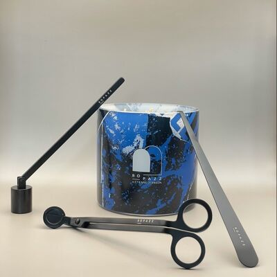 Kit de mantenimiento para bujía en metal negro mate