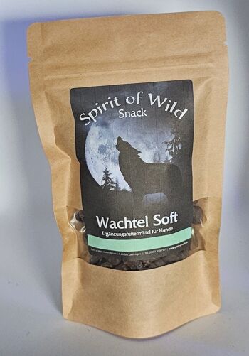 Spirit of Wild Snack Caille Douce 150g 2
