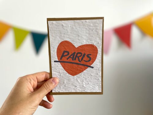 Carte à planter LOVE Paris