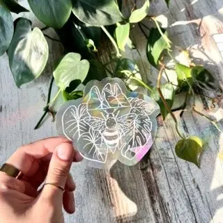 Buy wholesale Sun Catcher Stickers, Bee Plants. Alocasia, Monstera ...
