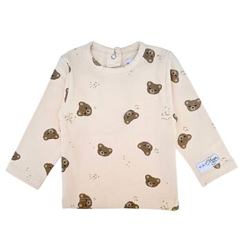 Chemise bébé | Ours en peluche beige | Mai Mai | Vêtements de bébé 1