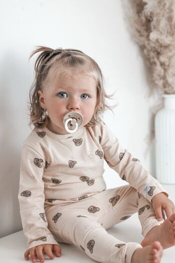 Chemise bébé | Ours en peluche beige | Mai Mai | Vêtements de bébé 2