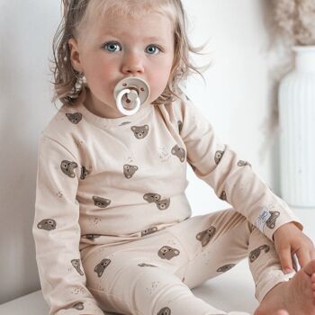Chemise bébé | Ours en peluche beige | Mai Mai | Vêtements de bébé 5
