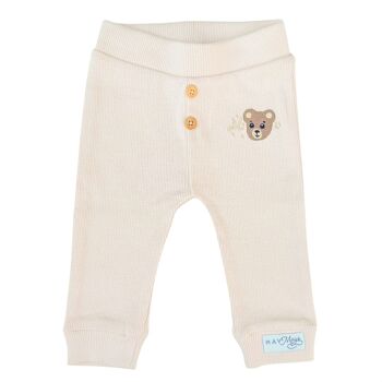 Legging côtelé beige | Pantalon bébé Teddy | Mai Mai | Vêtements de bébé 1