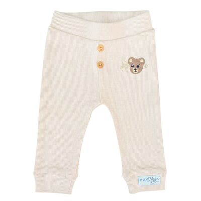 Rib leggings beige | Baby pants Teddy | May Mays | Baby clothes
