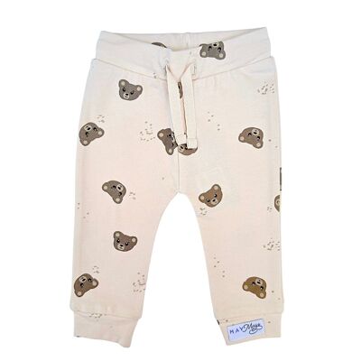 Pantalon bébé beige | ours en peluche | Mai Mai | Vêtements de bébé