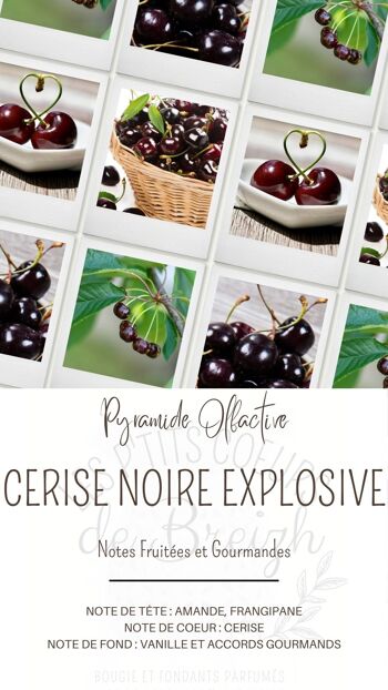 Cerise Noire Explosive - Fondant Parfumé 2